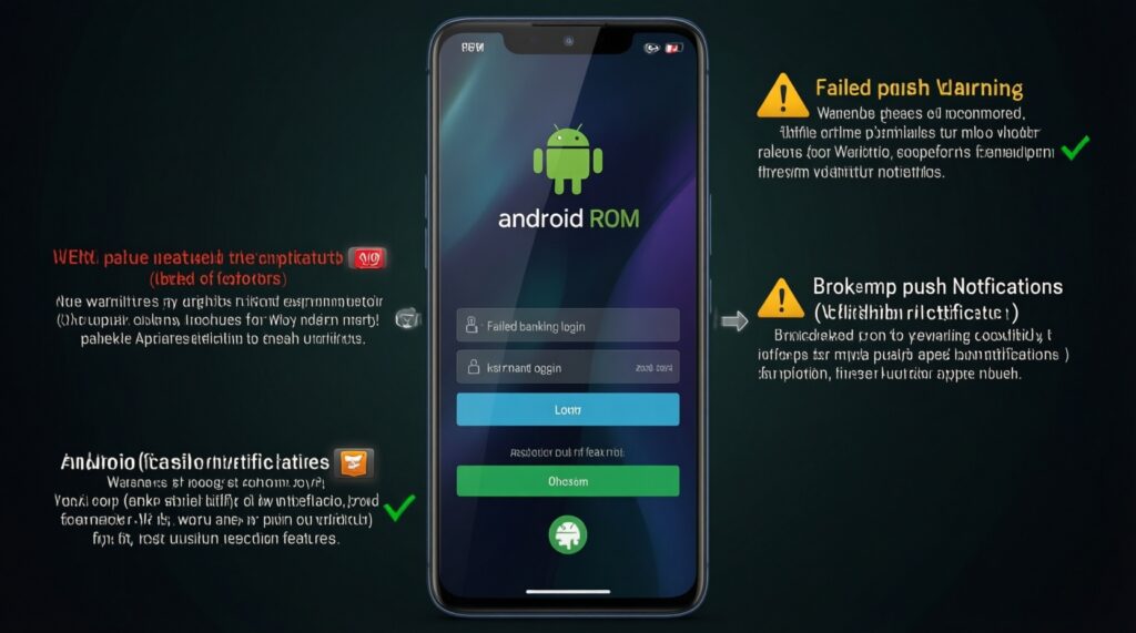 - เลือก Custom ROM ให้เหมาะกับการใช้งาน: ความเสถียร แบตเตอรี่ กล้อง และความปลอดภัย - иллюстрация