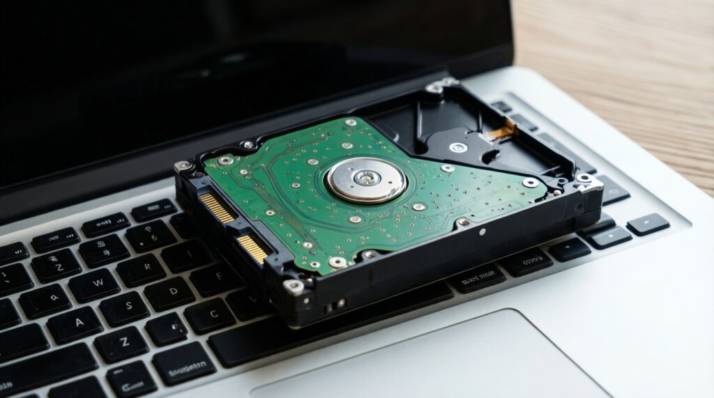คู่มือเปลี่ยน SSD แทน HDD เพื่อชุบชีวิตโน้ตบุ๊กเก่าให้เร็วขึ้นทันที - иллюстрация