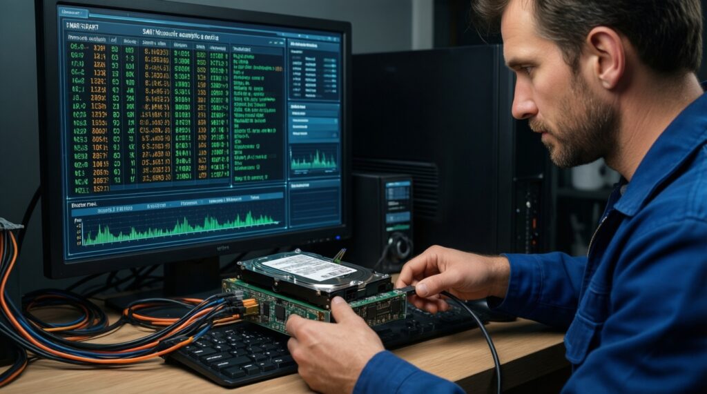 ทริคดูสุขภาพ SSD/HDD ด้วย S.M.A.R.T. และวิธีแบ็กอัปก่อนพัง - иллюстрация