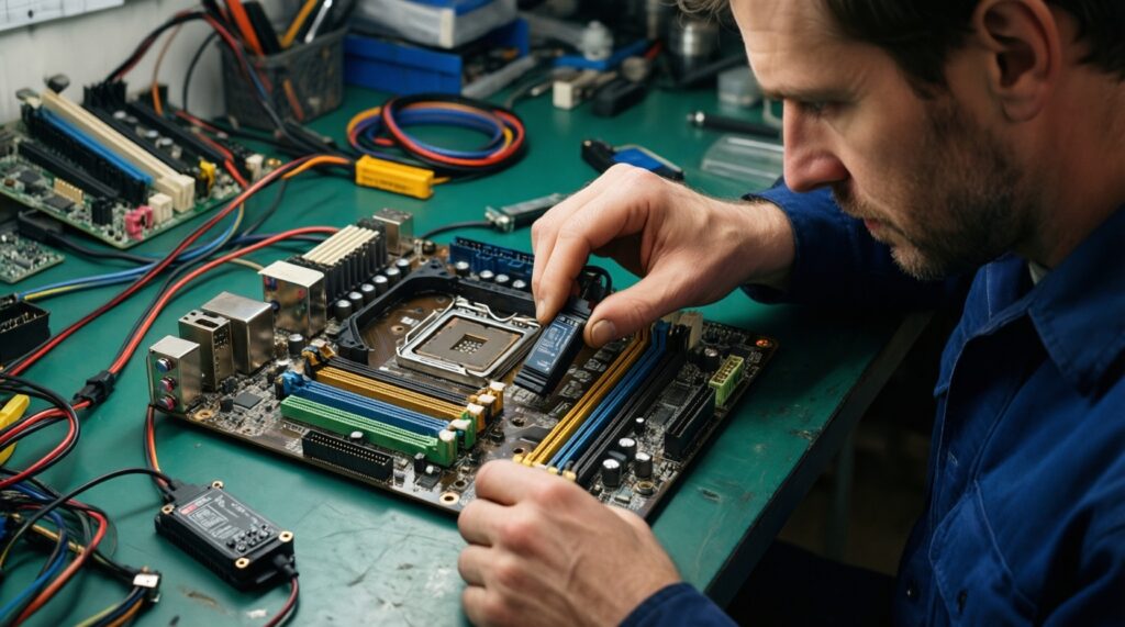 - รีแฟลช BIOS/UEFI อย่างถูกวิธี: เตรียมไฟล์ สำรองข้อมูล และวิธีลดความเสี่ยงเครื่องบูตไม่ขึ้น - иллюстрация