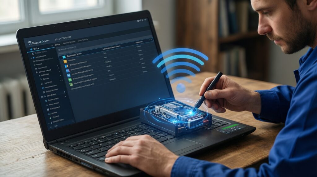 อัปเกรด Wi‑Fi/ Bluetooth ในโน้ตบุ๊กด้วยการเปลี่ยนการ์ด: เช็ก whitelist และเสาอากาศ - иллюстрация