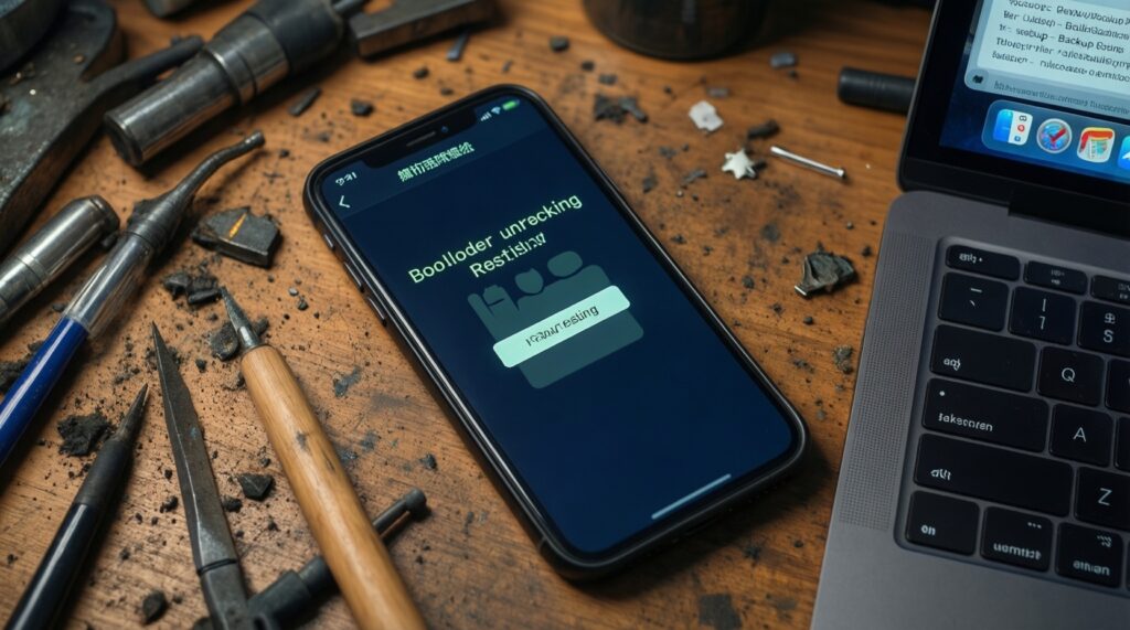 - ติดตั้งเฟิร์มแวร์แบบกำหนดเอง (Custom ROM) บน Android: ขั้นตอน, ข้อดีข้อเสีย, และความเสี่ยง - иллюстрация