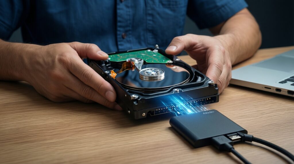 - เปลี่ยนฮาร์ดดิสก์เก่าเป็น SSD แล้วตั้งค่า TRIM/Over‑Provisioning ให้ใช้นานขึ้น - иллюстрация