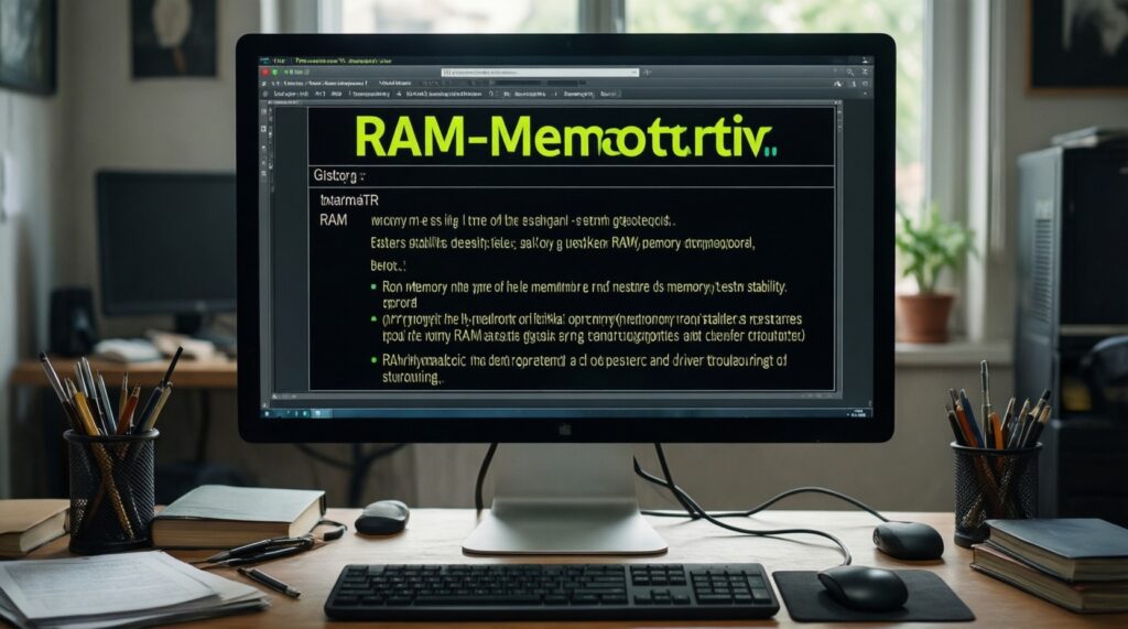 - เช็กลิสต์ทดสอบหลังอัปเกรด/ซ่อม: stress test, SMART, memtest และการเฝ้าดูอุณหภูมิ - иллюстрация