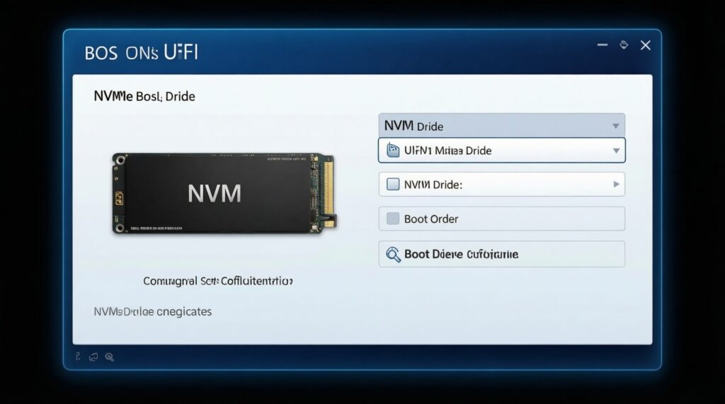 - อัปเกรด SSD ในโน้ตบุ๊ก (SATA vs NVMe): วิธีเลือก ย้ายระบบ และตั้งค่าให้เร็วขึ้น - иллюстрация