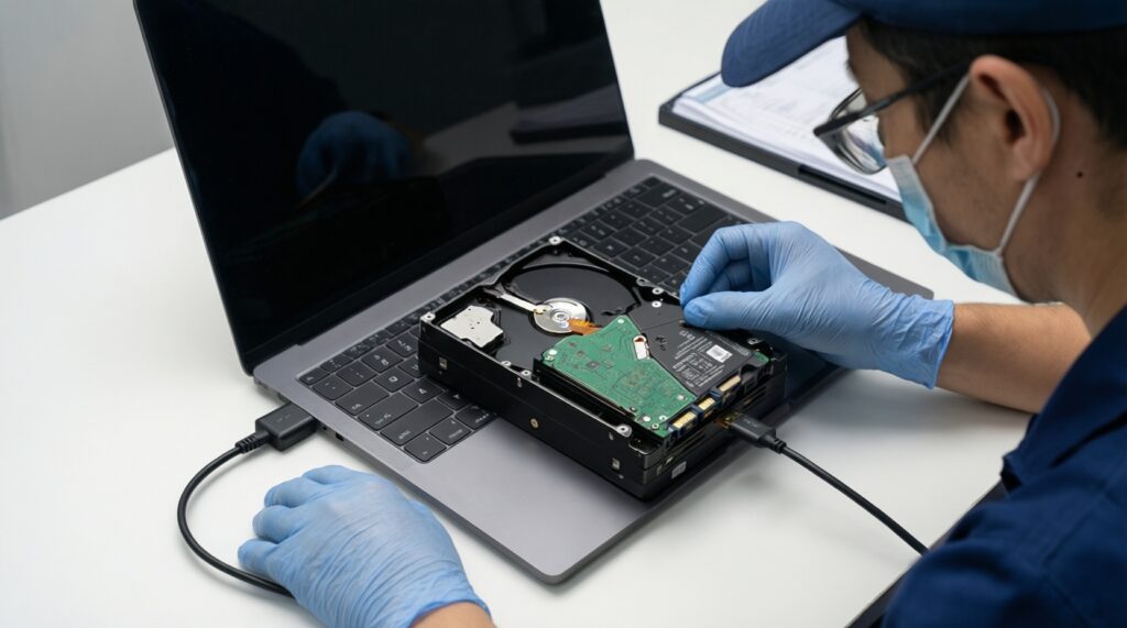 - อัปเกรด SSD ในโน้ตบุ๊ก (SATA vs NVMe): วิธีเลือก ย้ายระบบ และตั้งค่าให้เร็วขึ้น - иллюстрация